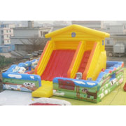 Jungle Buddies inflatable slide